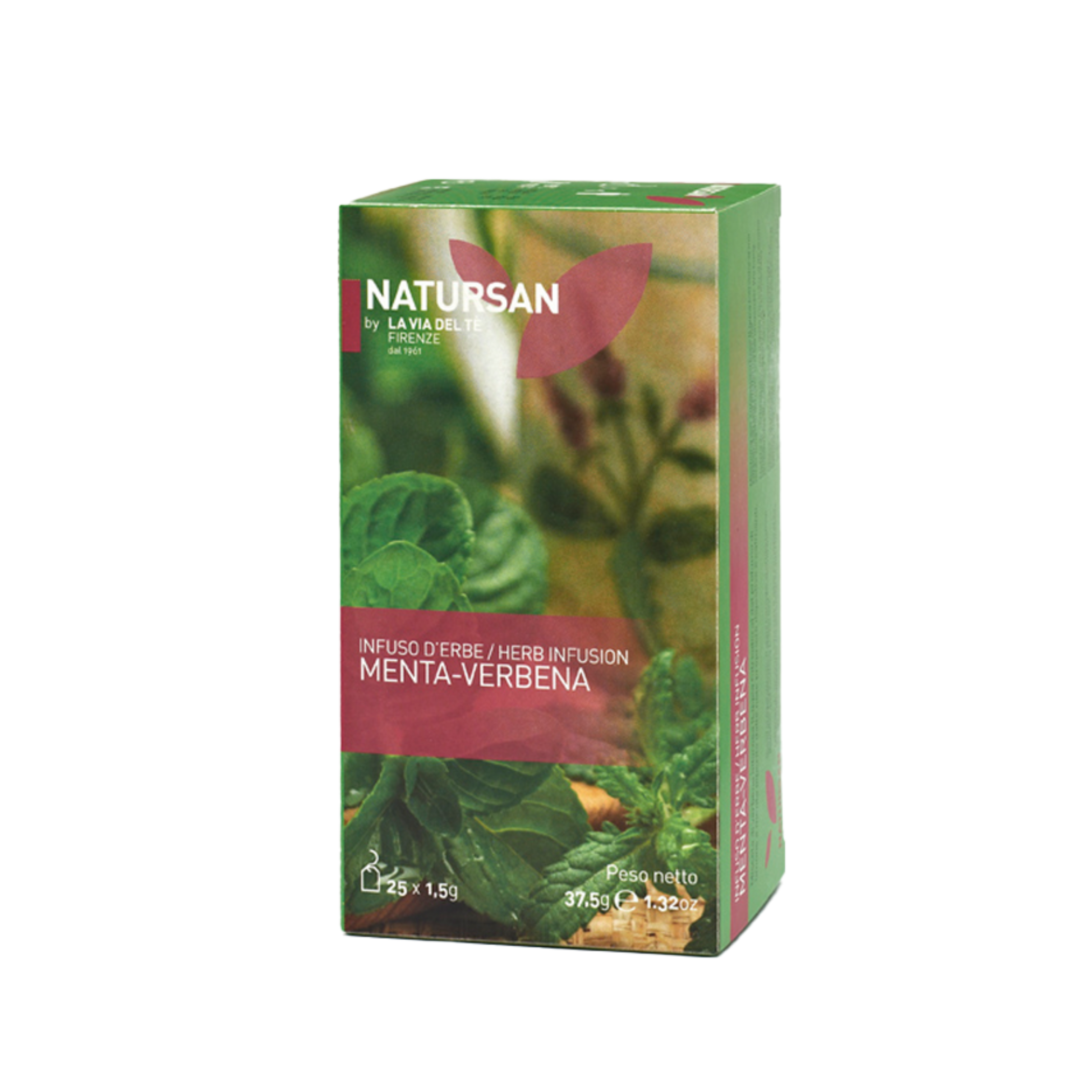 Menta-varbena Ceai Natursan Menta Verbena, cutie x 25 plic - imagine 1