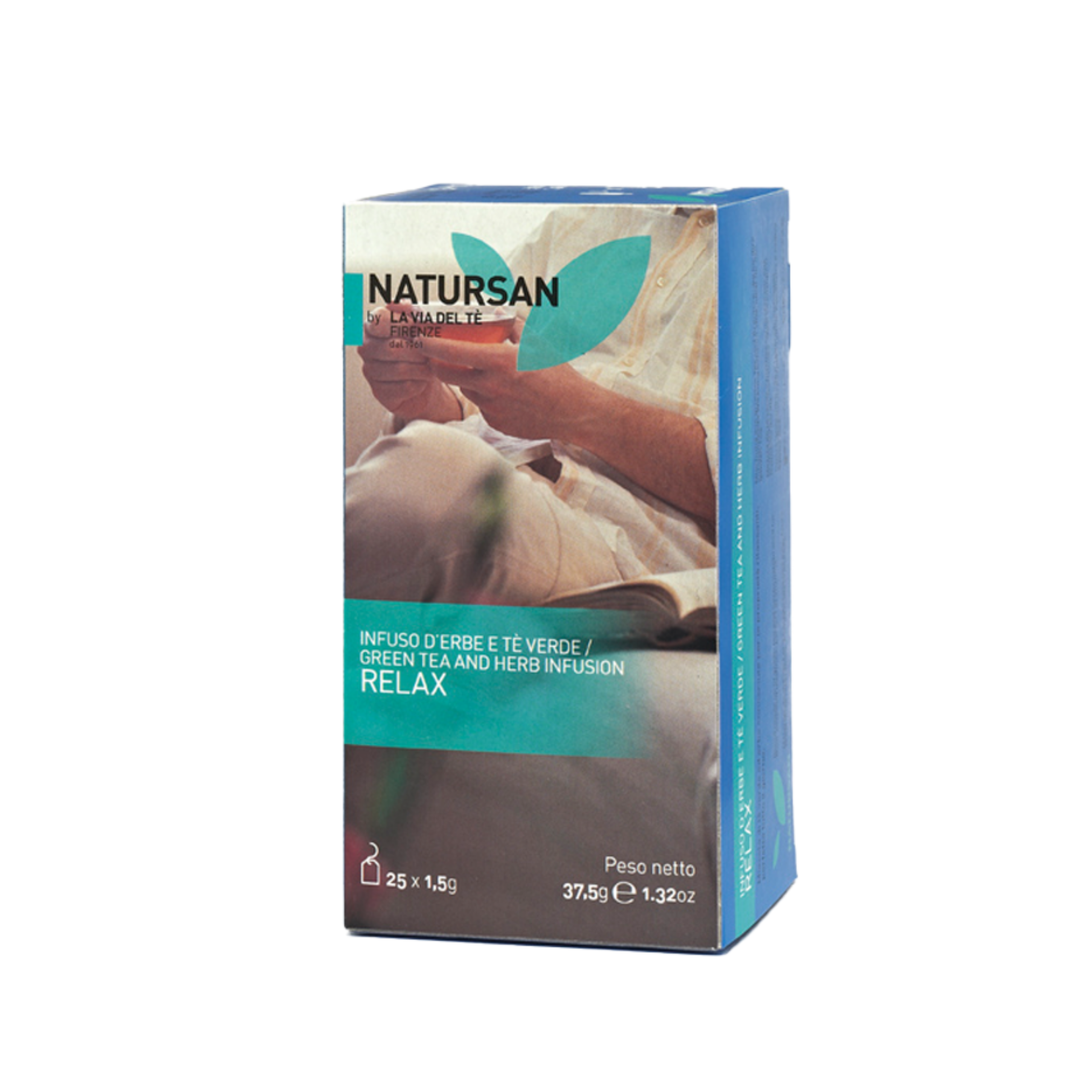 Relax Ceai Natursan Relax, cutie x 25 plic - imagine 1