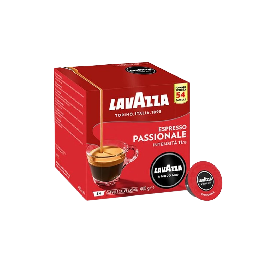 AMMPASION54 Cafea capsule Lavazza A Modo Mio Passionale x 54 capsule - imagine 1
