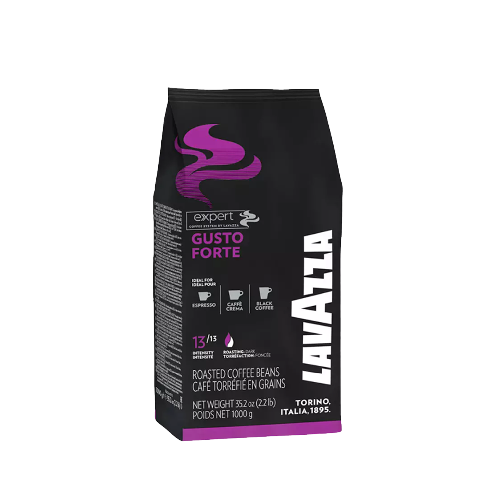CLAGF1G Cafea boabe Lavazza Gusto Forte Expert, 1 Kg - imagine 1