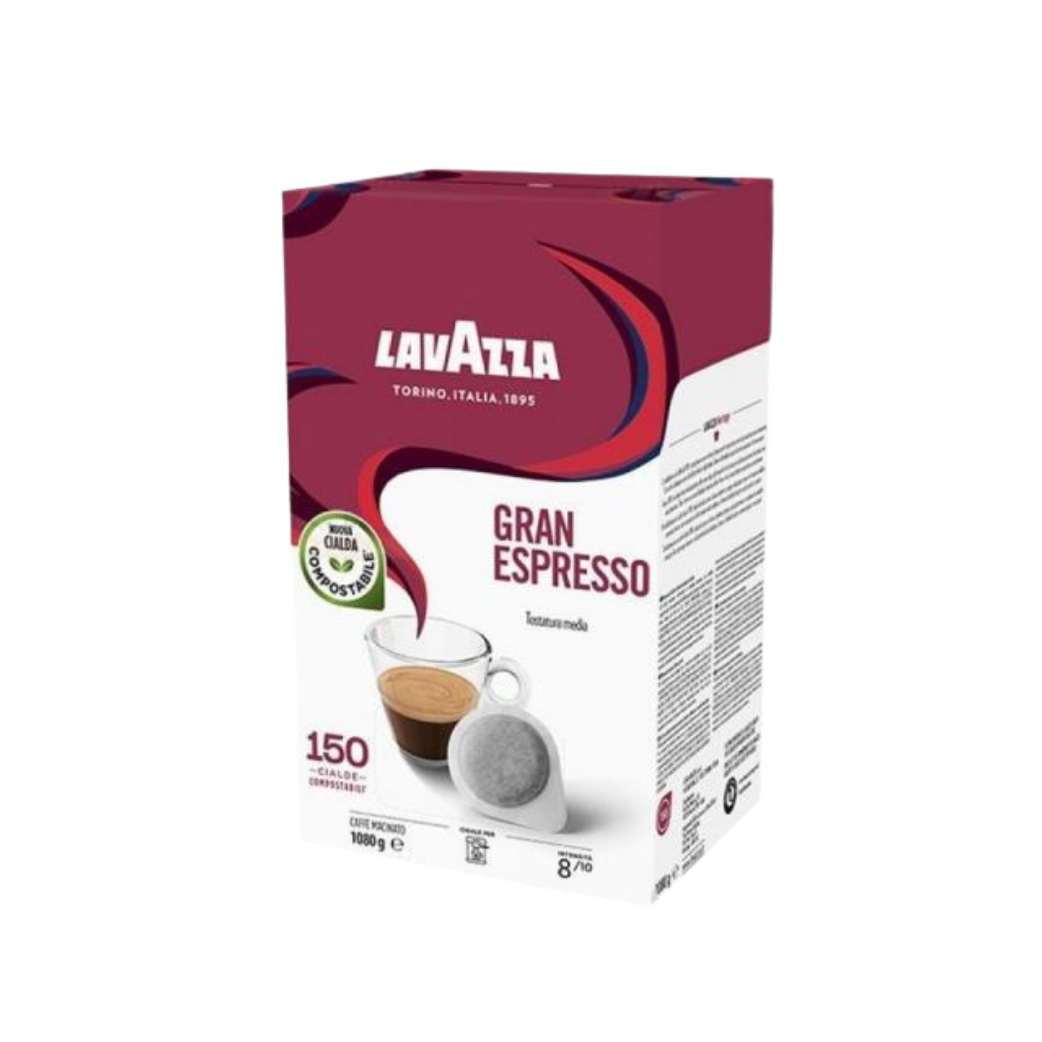 Untitled design (14) Cafea monodoze Lavazza Gran Espresso x 150 capsule - imagine 1