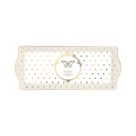 Farfurie pentu tort 36x16 cm Dots Butterfly