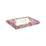 Farfurie tort 36x16 cm FLOWERS GLAMOUR - imagine 2