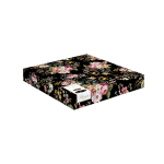 Platou etajat pentru prajituri BLOOMING OPULENCE BLACK - imagine 2