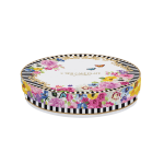 Platou etajat pentru prajituri FLOWERS GLAMOUR - imagine 2