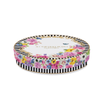 Set 4 Farfurii desert FLOWERS GLAMOUR - imagine 2