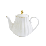 Ceainic portelan WHITE ROYAL