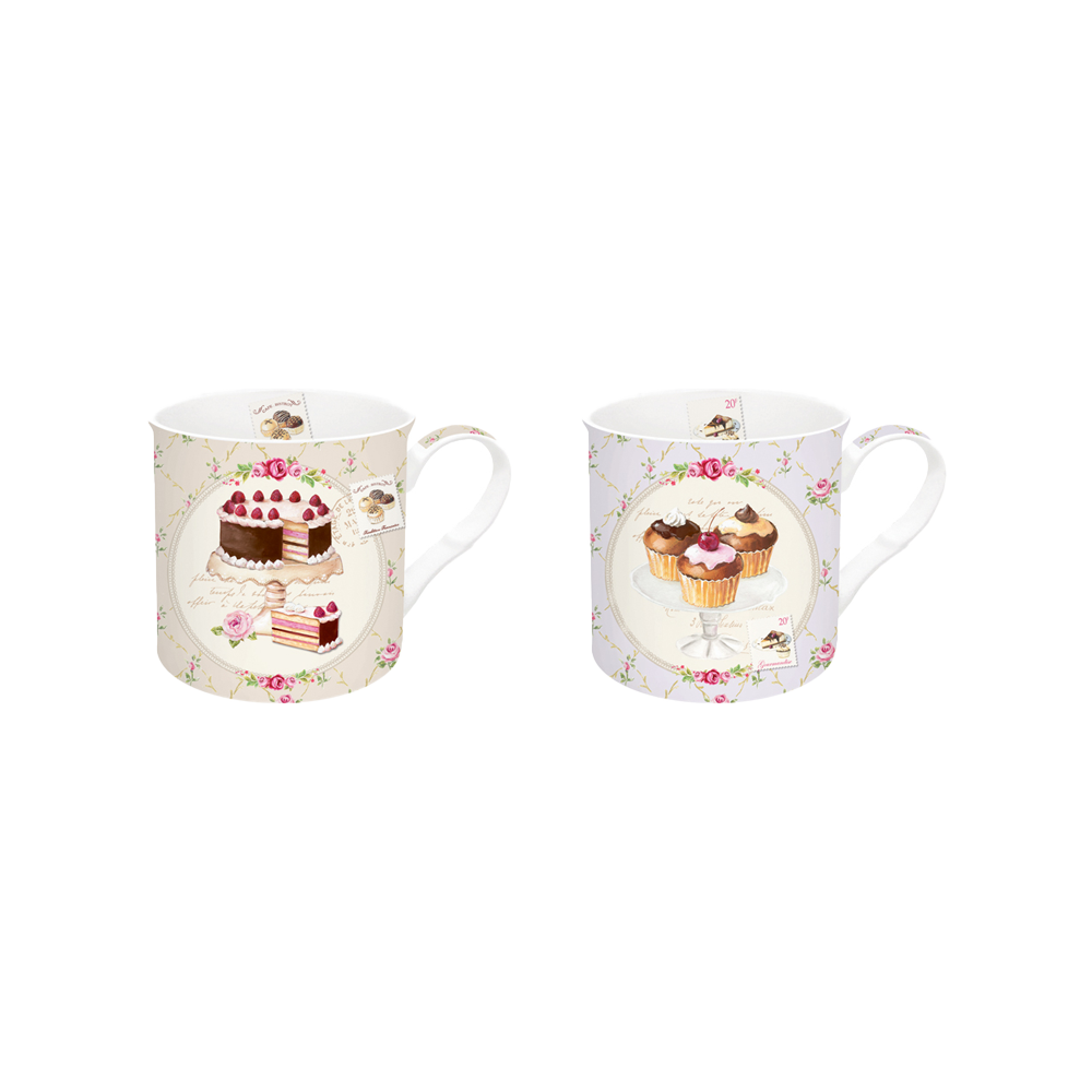 612SWEE Set 2 cani portelan SWEET MOMENTS - imagine 1