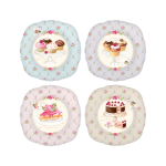 Set 4 farfurii desert SWEET MOMENTS