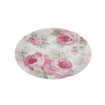 Farfurie sticla 15 cm COUNTRY ROSES