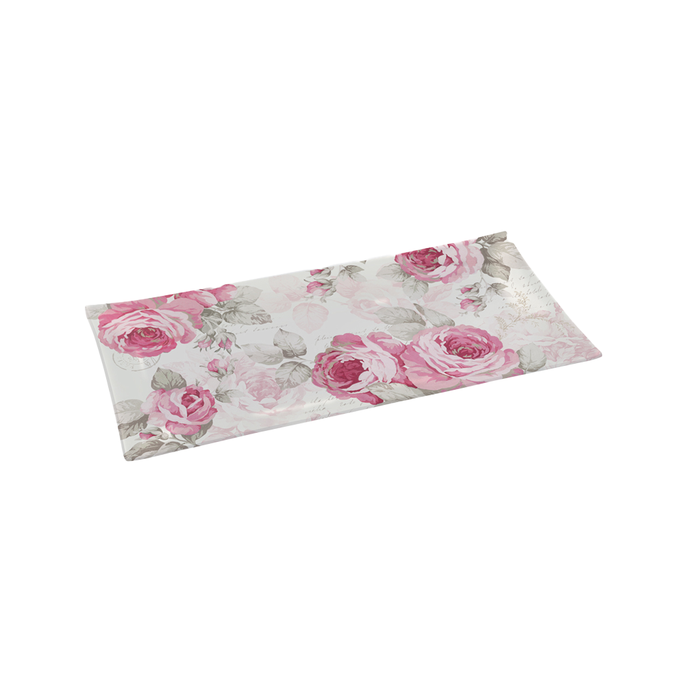 637CORO Farfurie 36 x 17 cm Country Roses - imagine 1