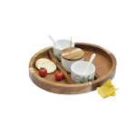 Set 3 boluri si 3 lingurite OLIVE FRAGRANCES